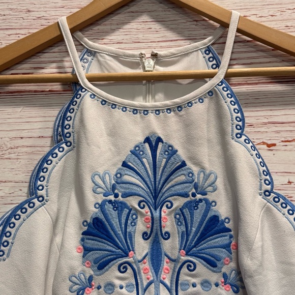 Lilly Pulitzer Adalie Stretch Shift Dress in Bennet Blue Sz 10 - Picture 9 of 16